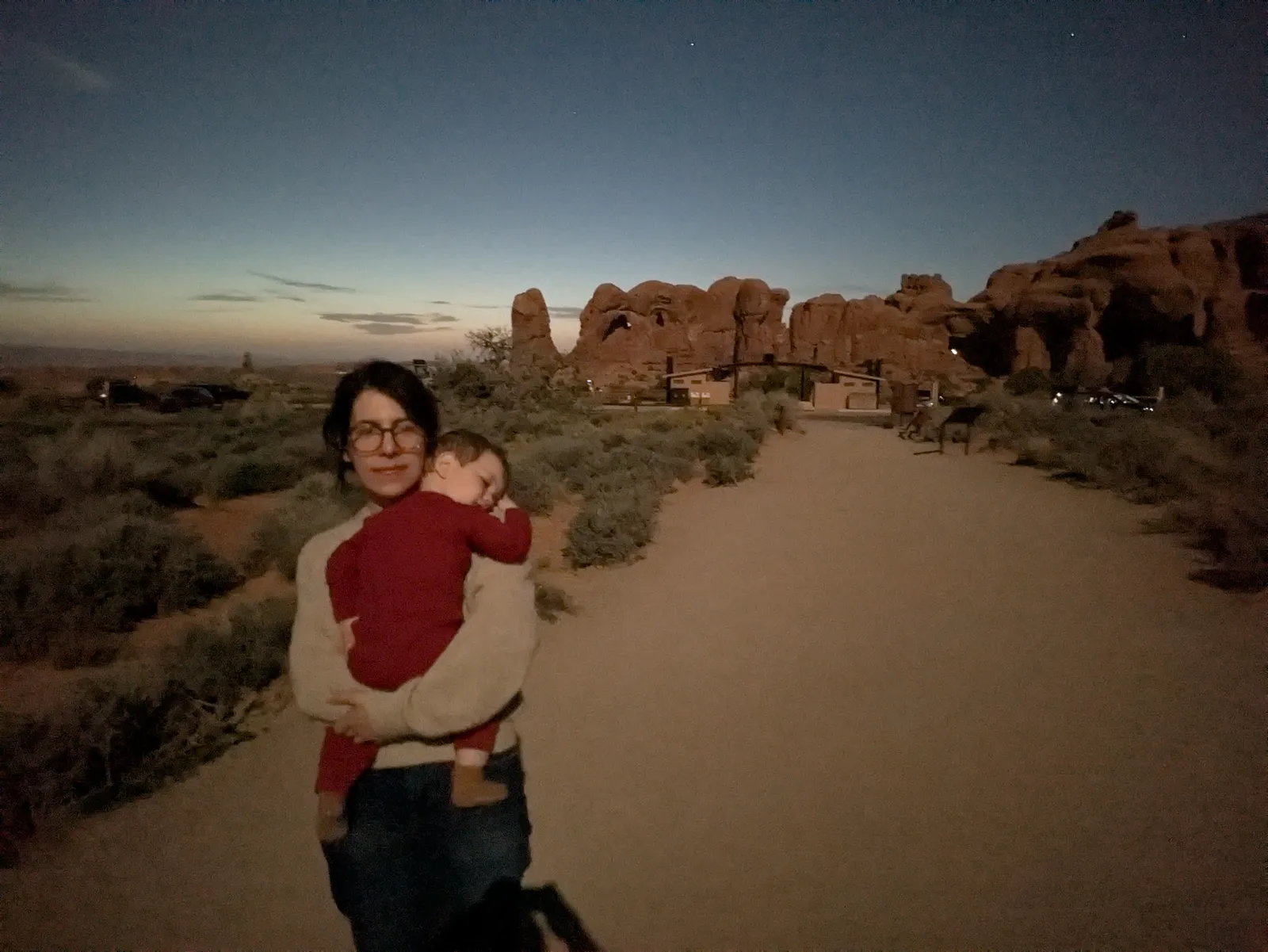 Christy and Mikey at Arches