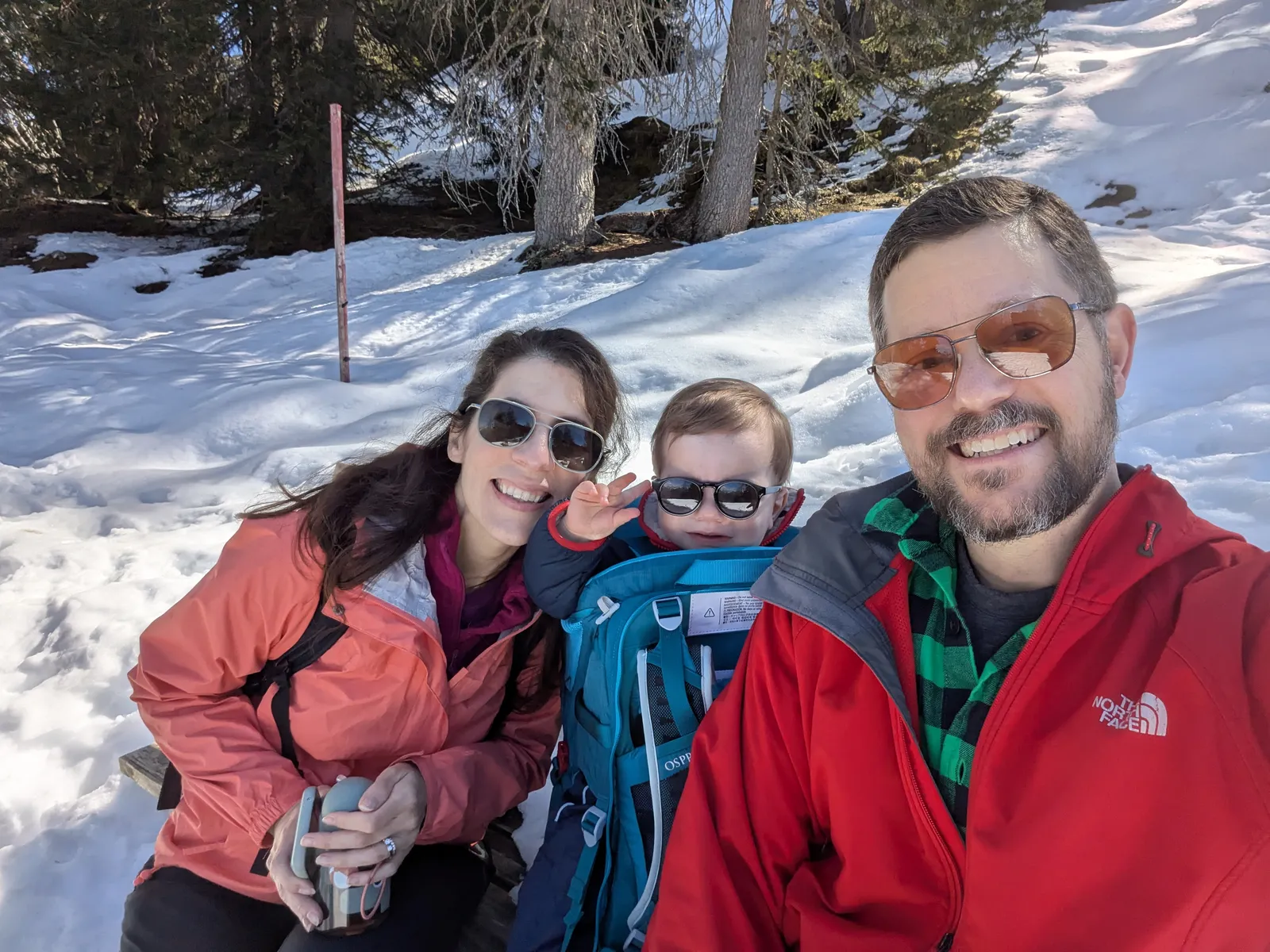 Family hike in Austria