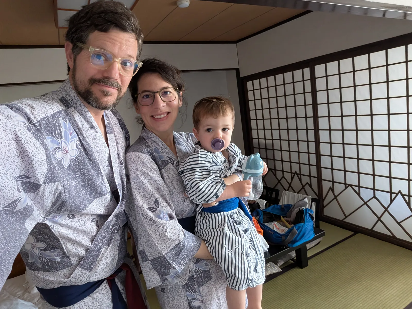 Family in yukatas